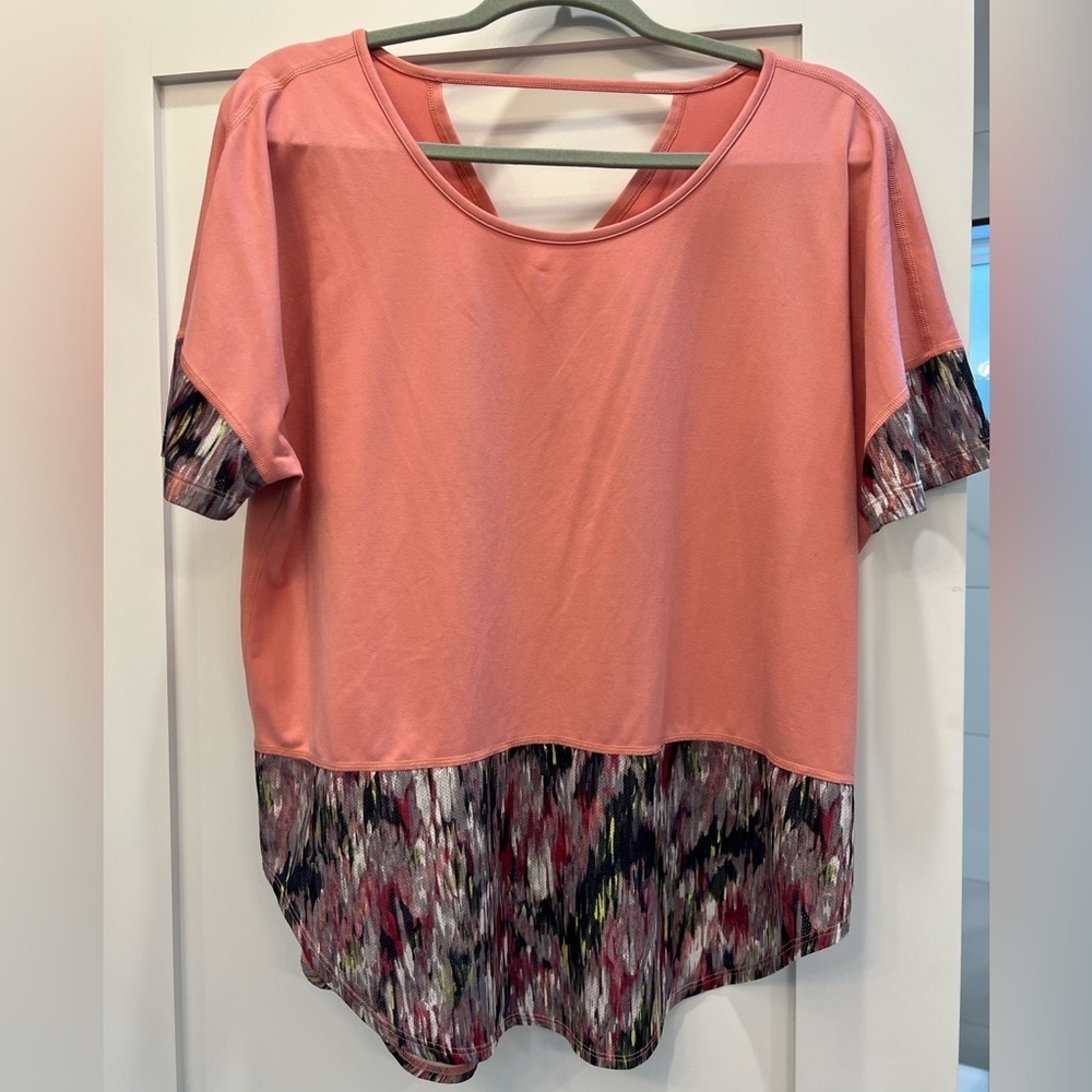Workout top pink